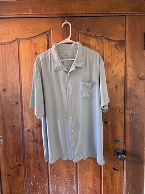Tommy Bahama Men’s TB93 100% Silk Tropical Button-up SSS in Sz XXLT/TTGL
